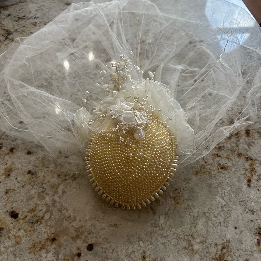 Elegant Cream Bridal Headpiece